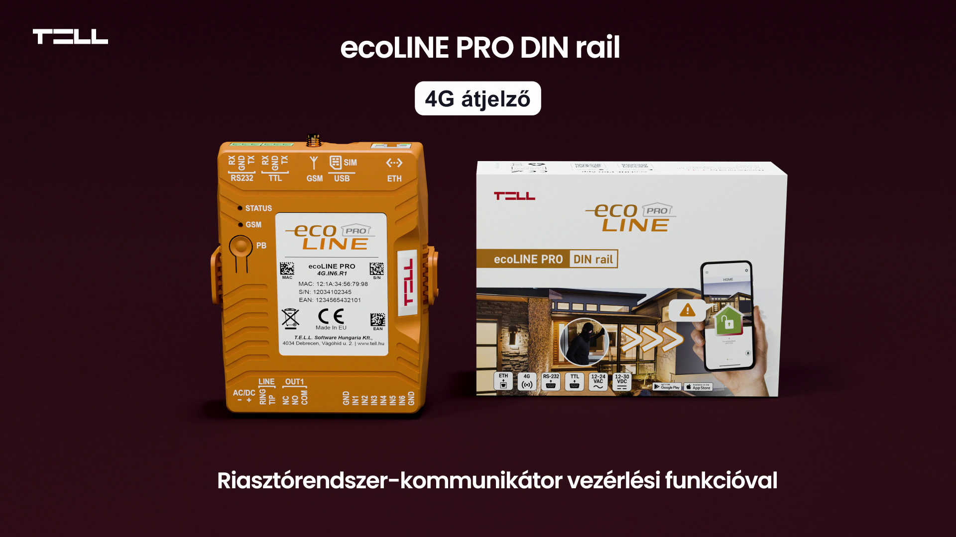 ecoLINE PRO DIN rail borítókép