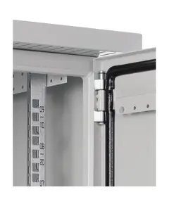 PULSAR 4U 19” fali rack szekrény 600x400 mm IP20 szürke vandálbiztos kivitel