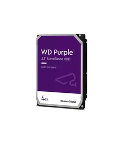 WESTERNDIGITAL Western Digital Purple HDD, 4TB, 5400RPM, SATA-600 128MB folyamatos üzemű 24/7 rögzítés