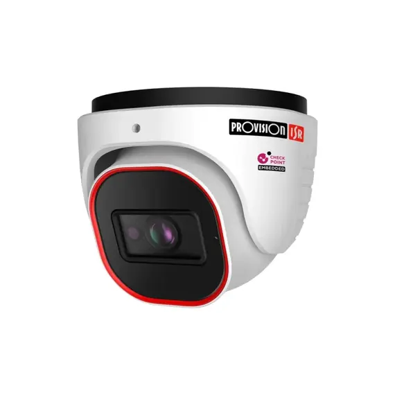 PROVISION-ISR Kamera- H.265 Eye-Sight sorozat, Dome/Turret IR 40M(2 LED Array), Motorizált 2,8-12mm-es lencse, 4M, PoE-vel