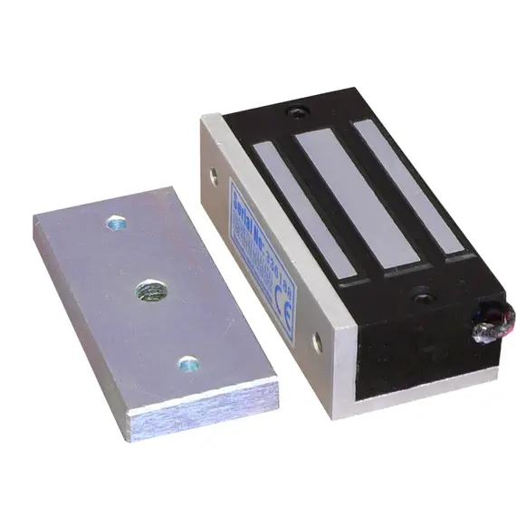 TIGERMAT Síktapadó elektromágnes,felületre szerelhető, kb. 600N tartóerő, 12V DC 100mA