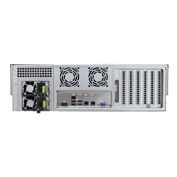 PROVISION-ISR Tárolószerver, 16-lemezes, max. 128TB kapacitás, RAID 0,1,5, redundáns táp, 3U,  2x1Gb