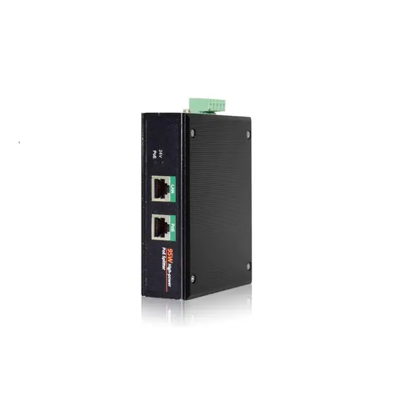 PROVISION-ISR PoE tápfeszültség leválasztó (splitter), IEEE802.3af/at/bt, max. 24W/3A (High Power PoE bemenettel