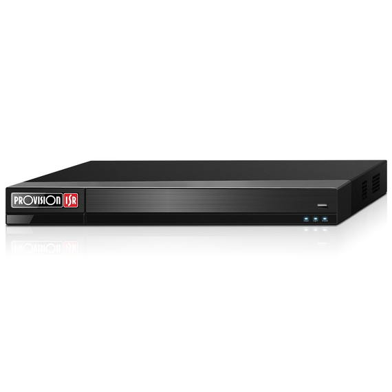 PROVISION-ISR Hálózati rögzítő (NVR), 32 csatornás, max. 12 MP IP kamera felbontás