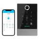 HONNOR SECURITY IP66 vízálló, önálló érintő számkódos, ujjlenyomatos beléptető terminál, kapucsengő funkcióval, Bluetooth, TTlock applikáció 